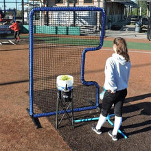 Load image into Gallery viewer, JUGS Blue Series C-Shaped Softball Screen: S1013