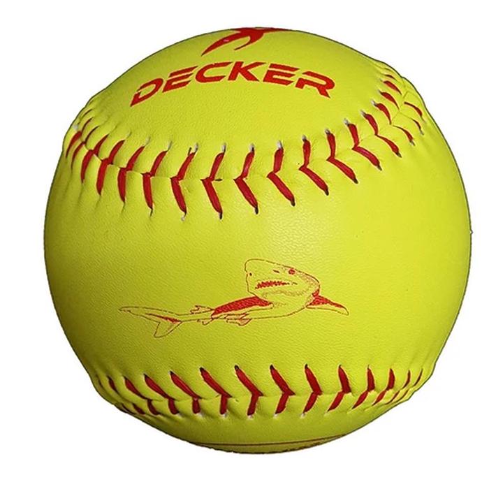 Decker Red Big Shark 12 Inch Slowpitch Softball 52 300 - One Dozen: D1 –  bulova664.com